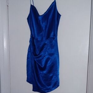 Zara Blue Mini Dress